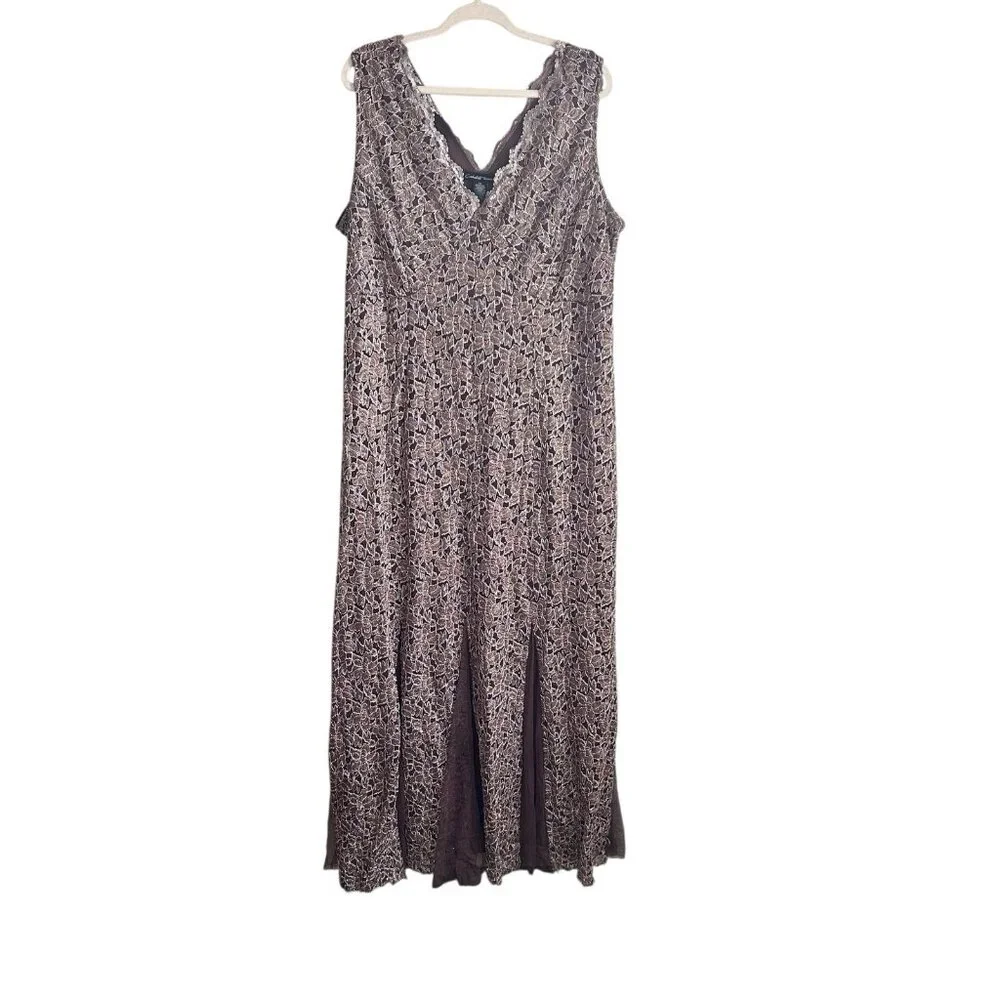 Candalite Maxi Sweetheart Dress 3x Mobwife lace Romantic Whimsigoth fairy - Picture 4 of 16